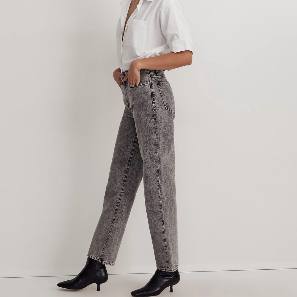 ✂️FINAL PRICE CUT✂️ Madewell The Perfect Vintage Straight Jean in Acid Wash
